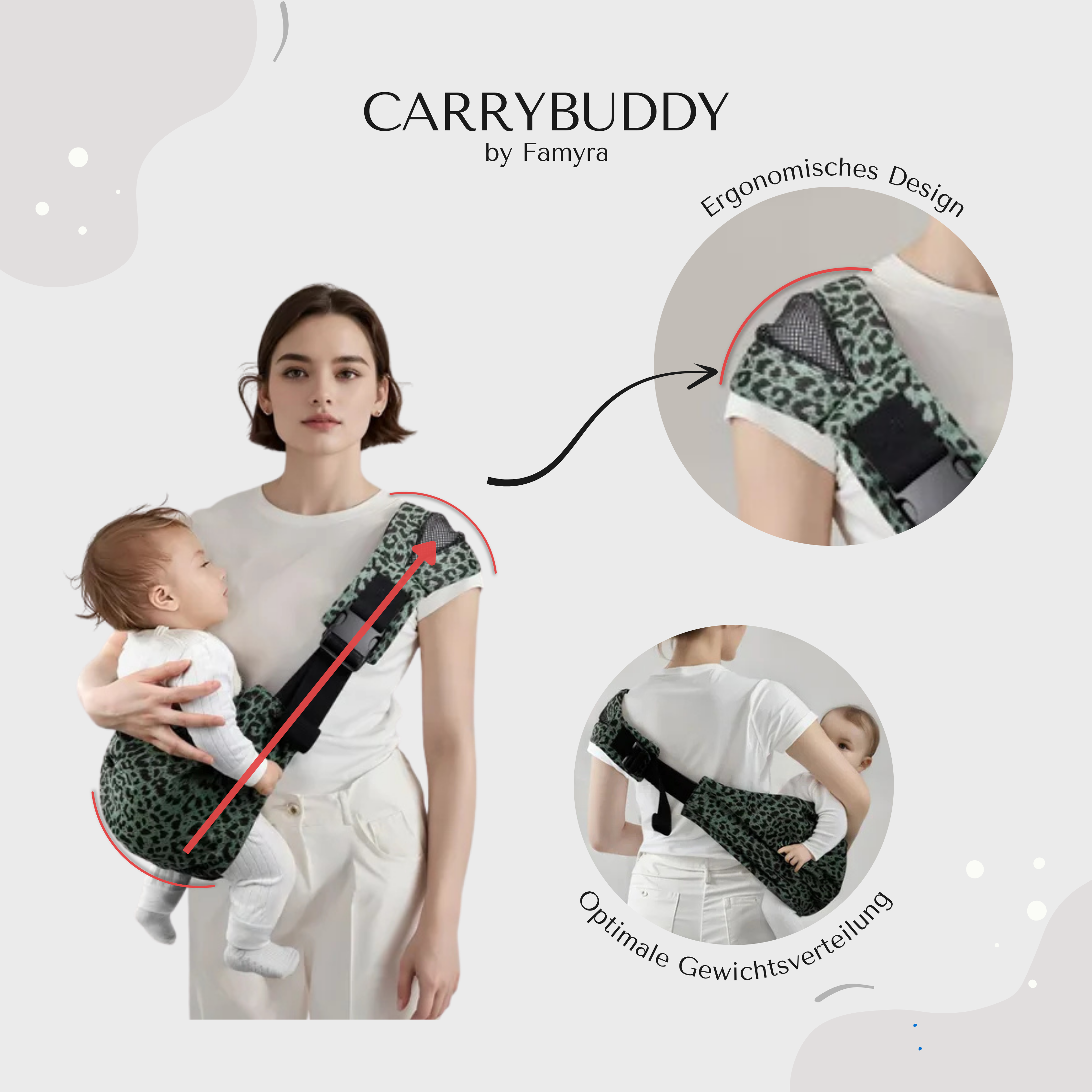CarryBuddy - Die ergonomische Trage