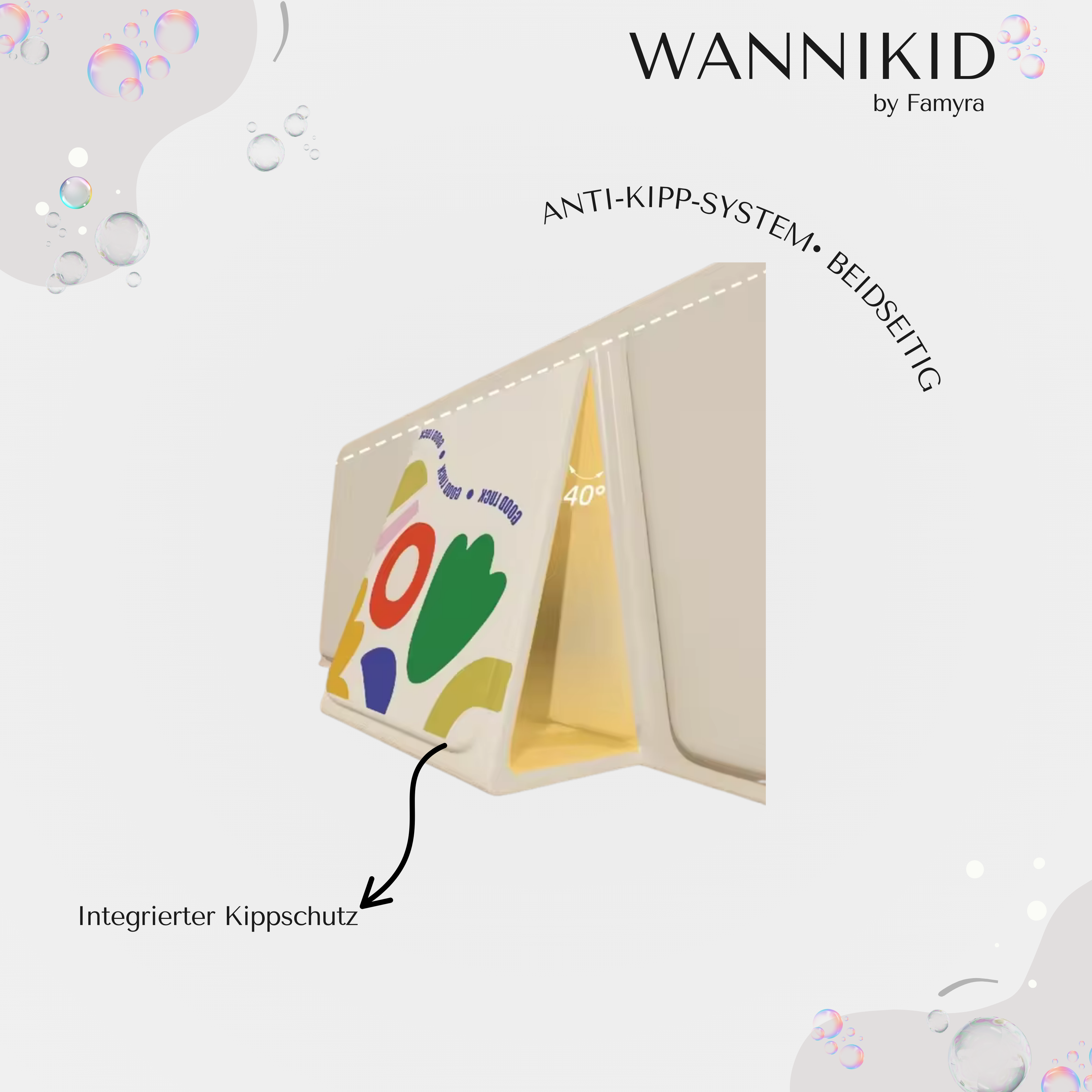 WANNIKID - Die faltbare Babywanne